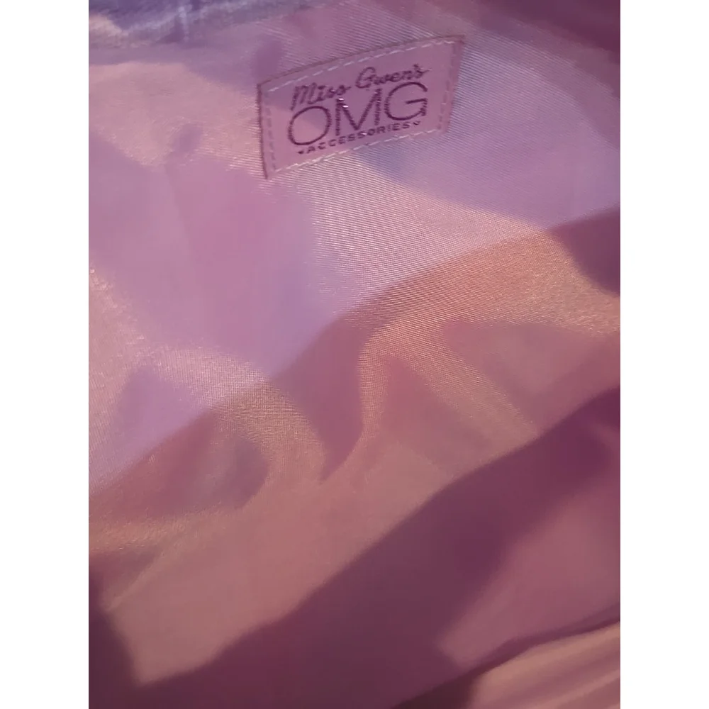Ms. Gwen's OMG Accessories Heart DANCE Duffle In Orchid Cute & Soft NWT (225)